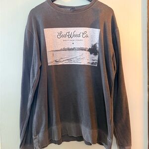 SeaWeed Co. Gray Sweatshirt